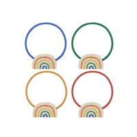 【MIMI&LULA】NATURAL RAINBOW PONY PACK ヘアゴム ヘアアクセサリー