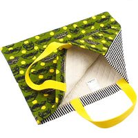 ラシックカー カーキ レッスンバッグ(キルティング)