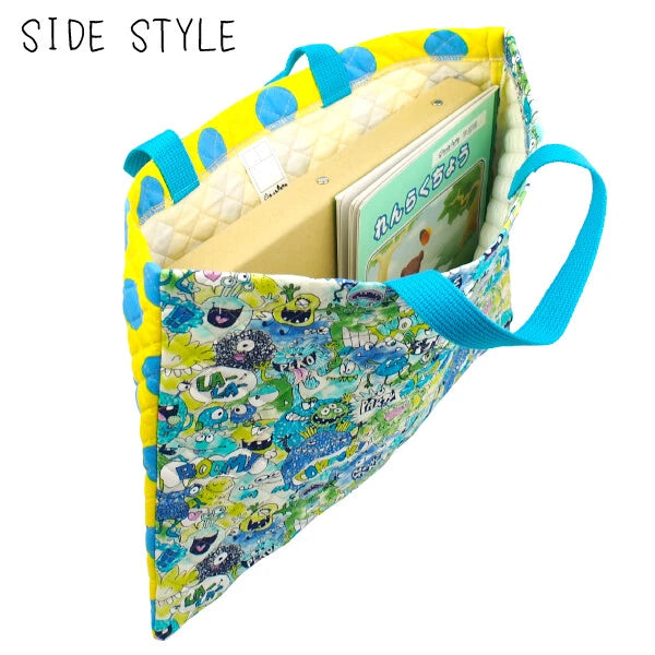 モンスターパーティ ブルー レッスンバッグ(キルティング) – BLANK bracket