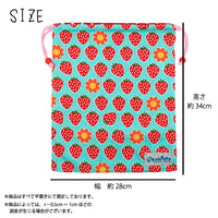 巾着大 いちごちゃん