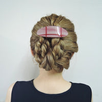 フランス製】レッドラインオーバルバレッタ