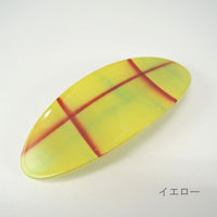 フランス製】レッドラインオーバルバレッタ