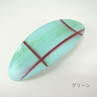 フランス製】レッドラインオーバルバレッタ