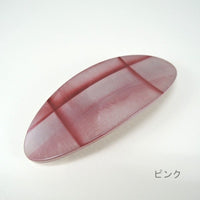 フランス製】レッドラインオーバルバレッタ