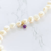 淡水パールネックレス80cm